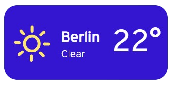 Tilpassbar widget
